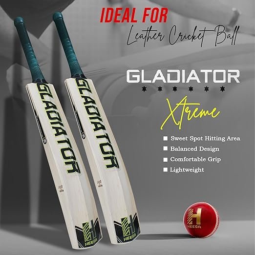 Heega Choice of Champion Gladiator Xtreme Kashmir Willow Bat - Image 2
