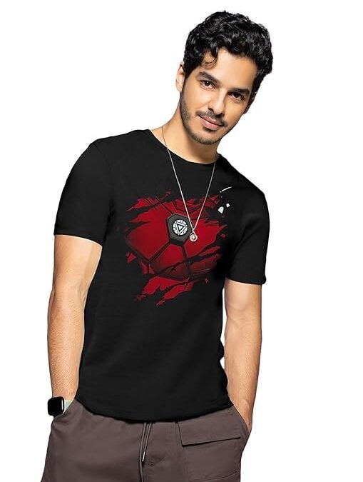 Men's Graphic Print Regular Fit T-Shirt