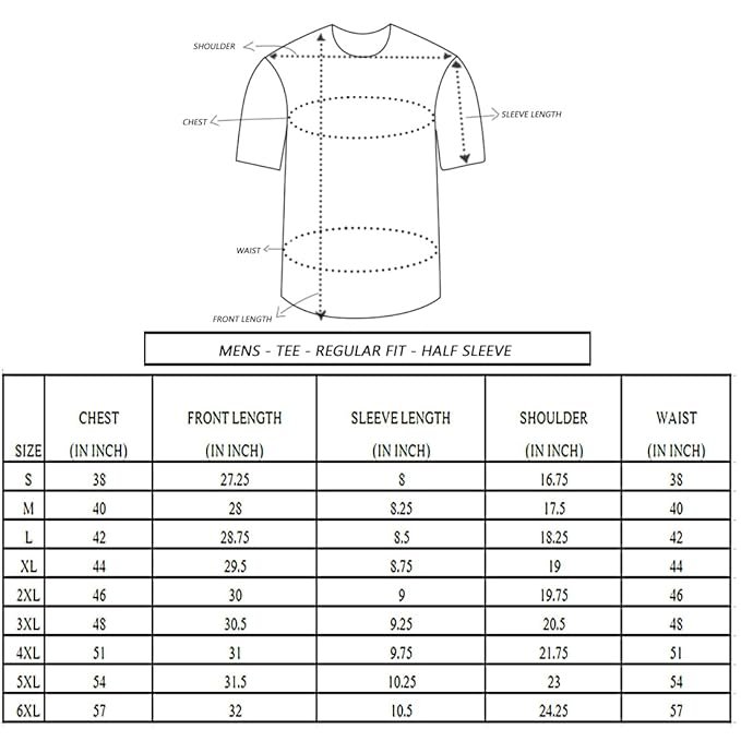 NB Sports Men’s Graphic Print Regular Fit T-Shirt – 100% Cotton | Half Sleeve | Casual Wear for Gym, Travel & Everyday Style - Image 5