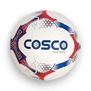 Cosco Rubber Hurricane Football - Size 5, White
