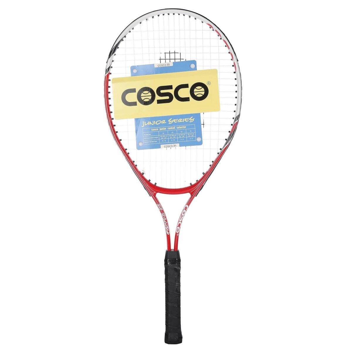Cosco Drive 25 Aluminium Tennis Racquet - Red & Black