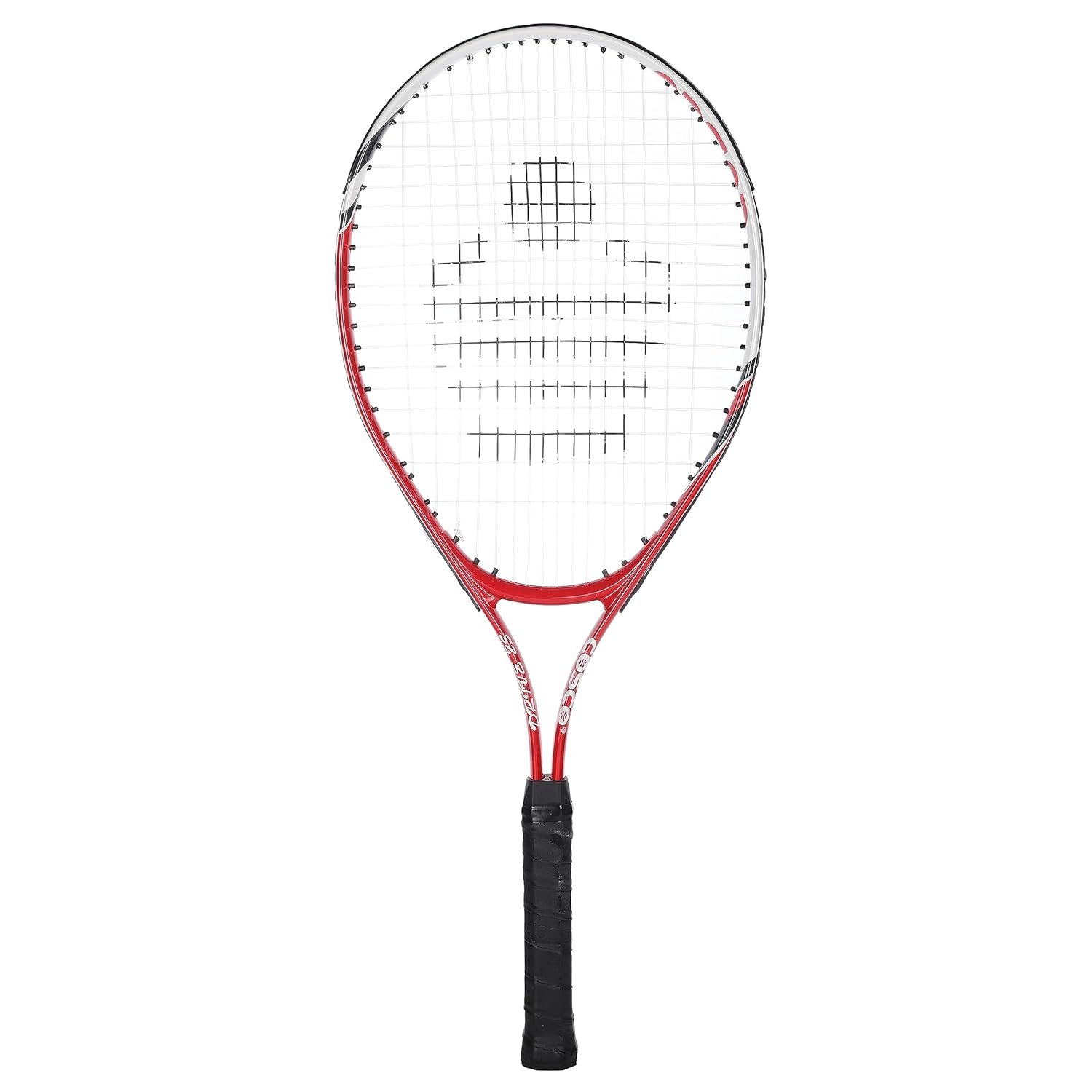 Cosco Drive 25 Aluminium Tennis Racquet - Red & Black - Image 3