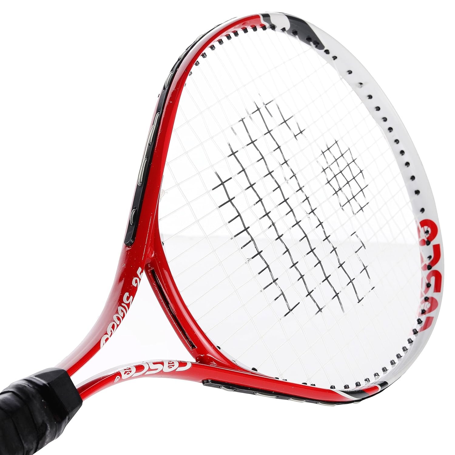 Cosco Drive 25 Aluminium Tennis Racquet - Red & Black - Image 4