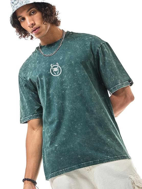 NB Sports Official Marvel Merchandise Oversized Fit Half Sleeve Round Neck Cotton T-Shirt - Image 2