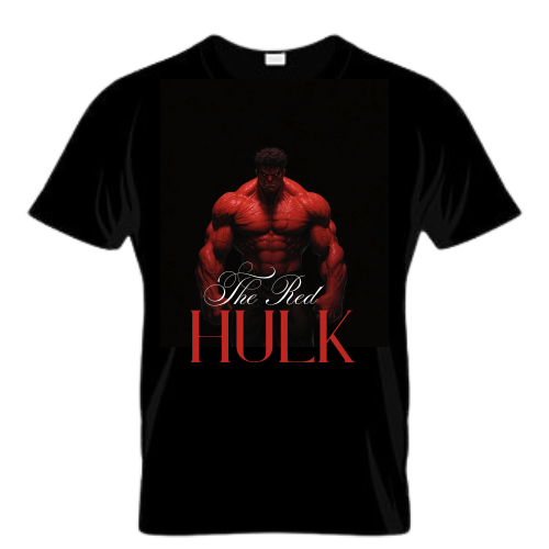 NB Sports Hulk T-Shirt for Men – Black Half Sleeve | 100% Cotton | Casual & Gym Wear