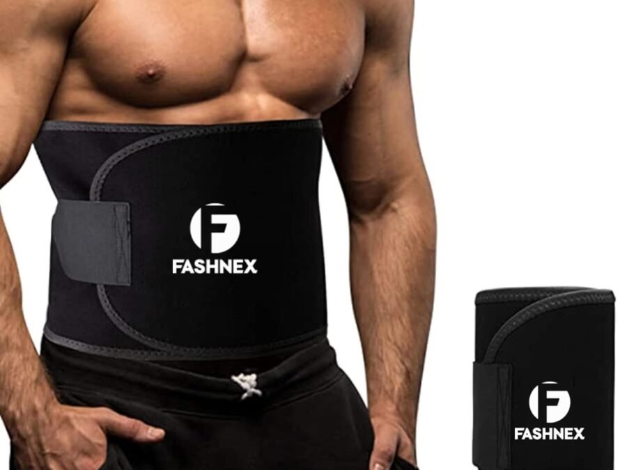 Fashnex Waist Belt Made of Neoprene for Women & Men for Tummy Exercise.
