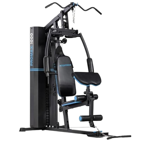TOPPRO Fitness Home Gym PROMAX 1000 | Multi-Functional All-in-One Workout Machine | Full Body Home Gym Equipment | Certified by Taiwan Quality Standards | Strength Training for Multiple Muscle Groups